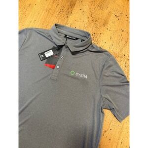 New With Tags Travis Matthew Men's Large Gray  Performance Short Sleeve